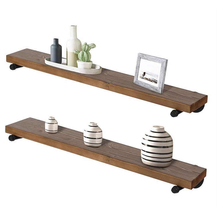 Williston Darlisha 2 Piece Floating Shelf Wayfair Canada